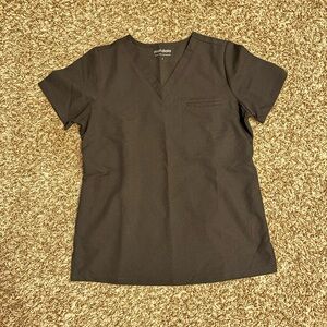Mandala Black Scrub Tops – Size Small